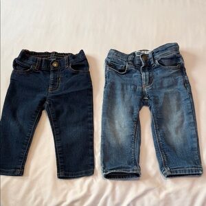 Old Navy Kids Jeans Set - Dark Blue and Light Blue